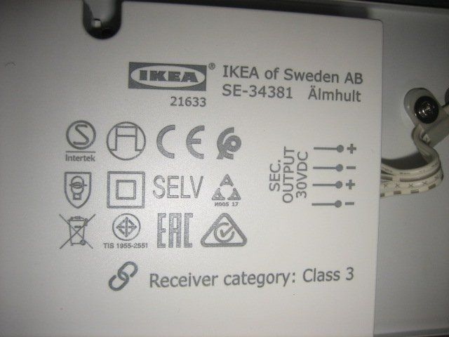 Ikea Lampadari & plafoniere: IKEA Floalt Deckenlampe LED – Usato da Winterthur venduto da pf02 7