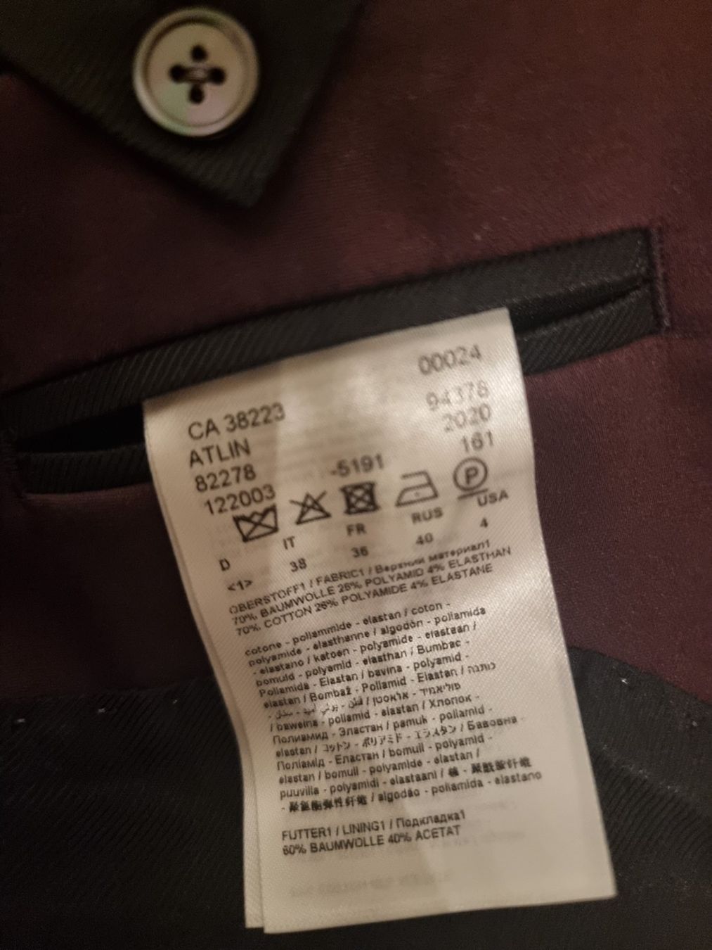 Drykorn Completi & Tailleur: Anzug – Usato da Affoltern am Albis venduto da Ebruli89 3