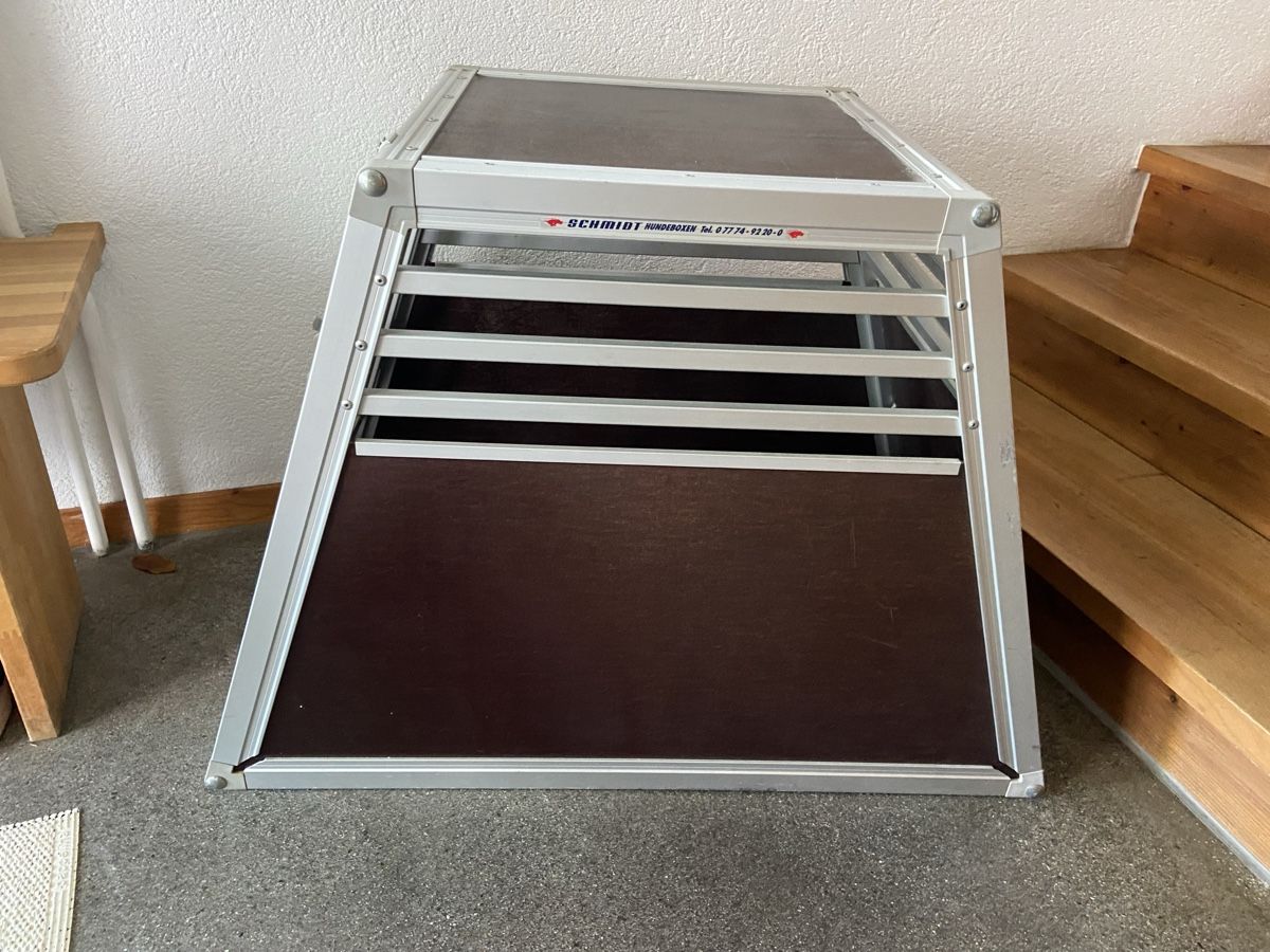 Gabbie, trasporto & Sicurezza: Schmidt Hundebox – Usato da Planken venduto da oeh_g7xb 1