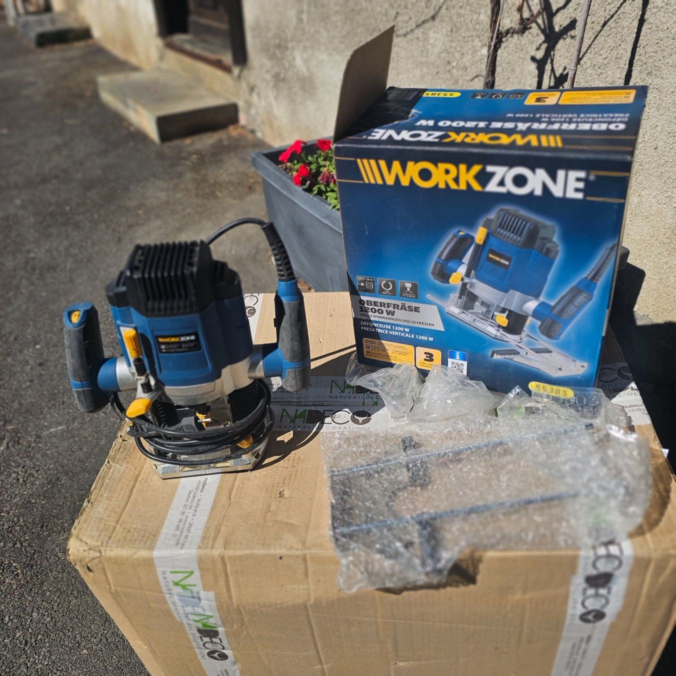 Tous les outils: Workzone Oberfräse – D'occasion à Lütschental par maliwan2007