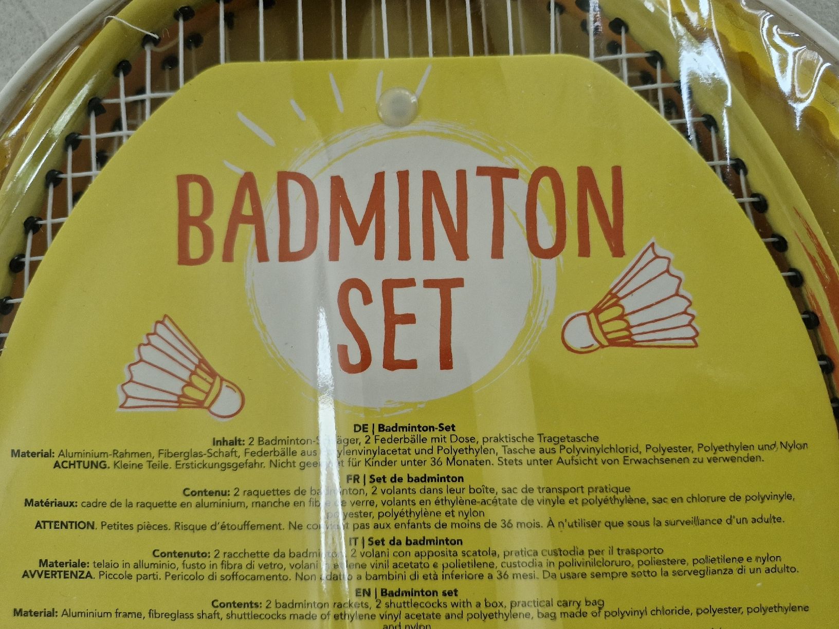 Racchette: Badmintons Set Neu- Originalverpackt – Nuovo e nell'imballaggio originale da Frauenfeld venduto da Kasico 2