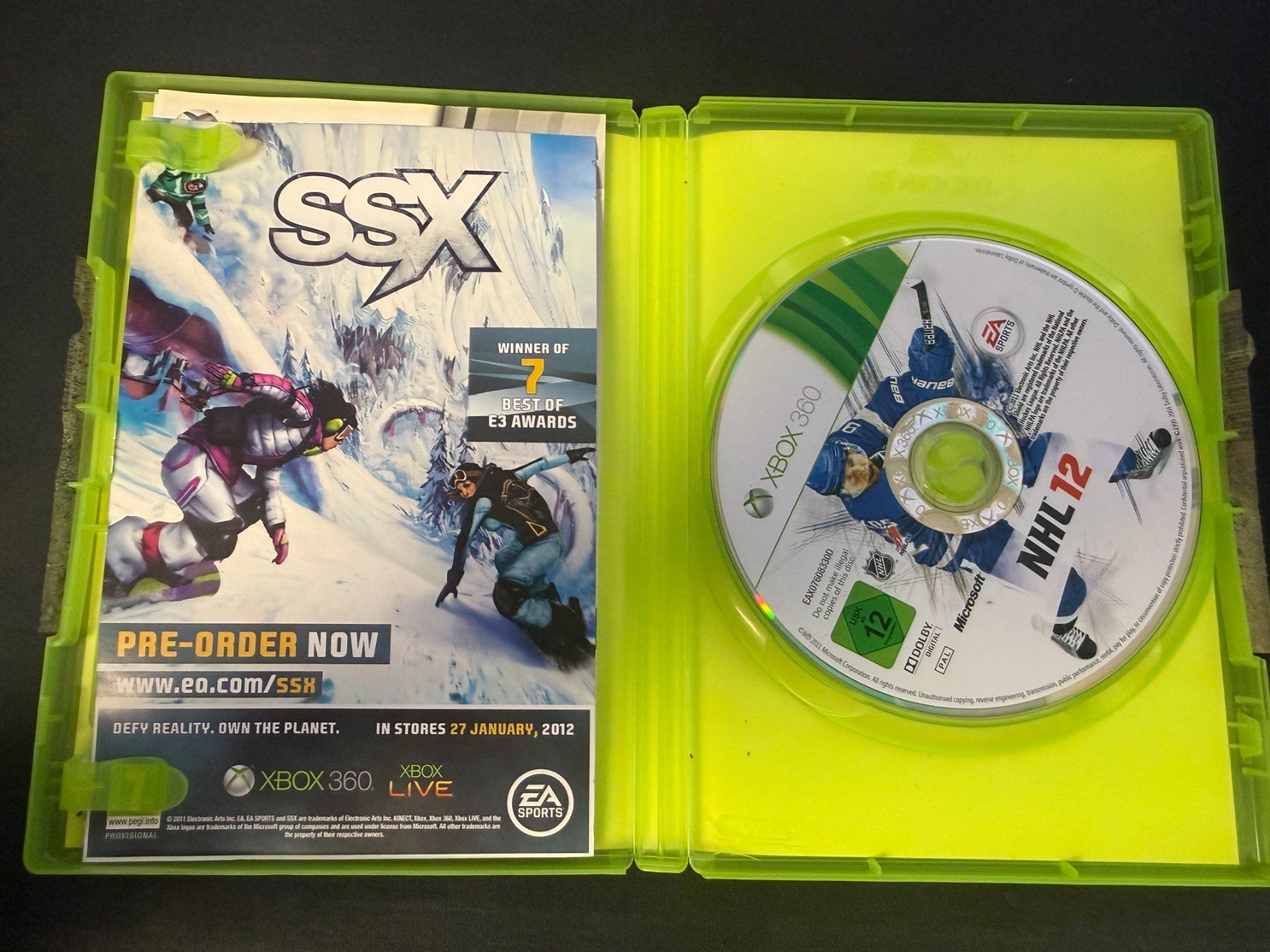 Spiele: Nhl 12 - Xbox 360 – Gebraucht aus Pont-de-la-Morge von Darfal 1