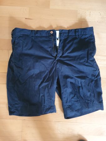 Dunkelblaue Polo Ralph Lauren Shorts, Baumwolle