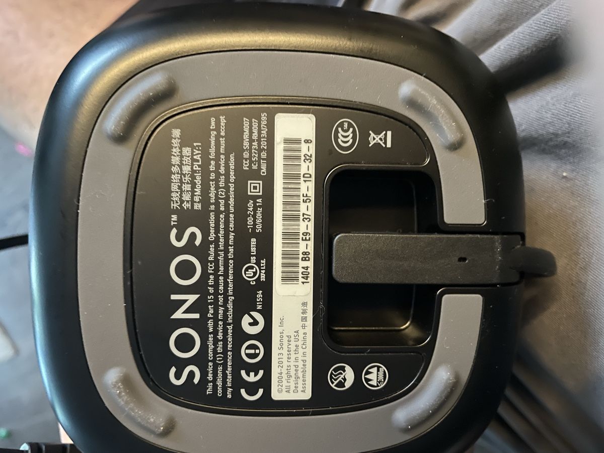 Sonos Haut-parleurs: SONOS Play 1 – D'occasion à Weiach par kal_w8bk 2