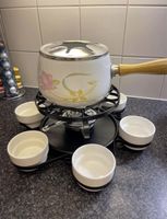 Fondue Chinoise Set 28teilig mit Drehkabinett *Vintage*