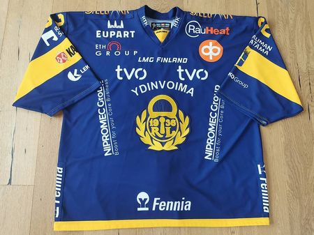 Lukko Rauma Eishockey Gameworn Trikot Setänen