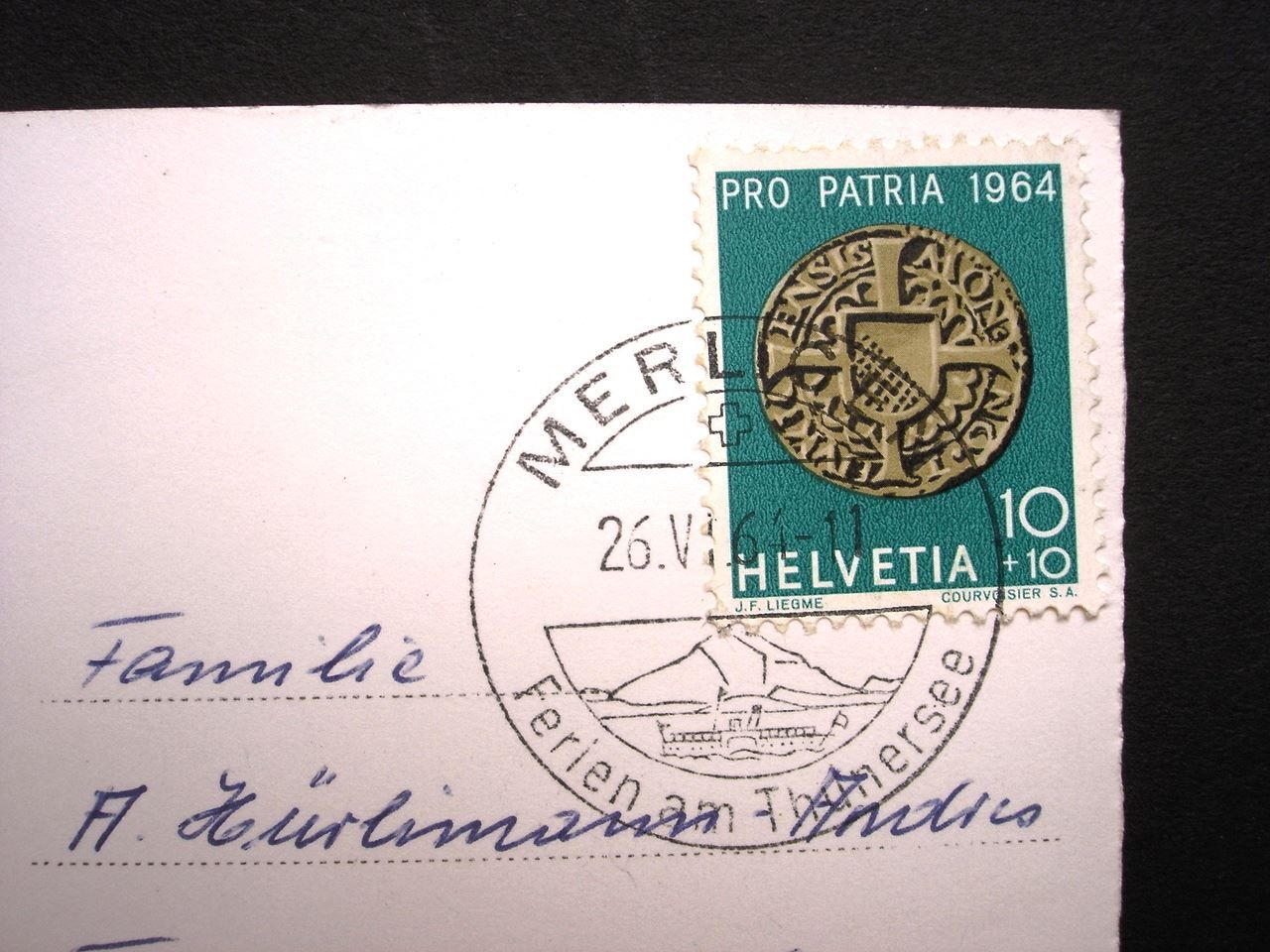 Cartoline postali: THUNERSEE Motorschiff Bubenberg – Usato da Jona venduto da philajona 1