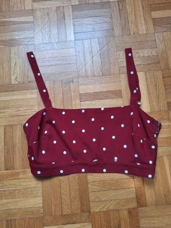 Flynn Skye Top/Hose Set, Rot mit Pünktli, Grösse S