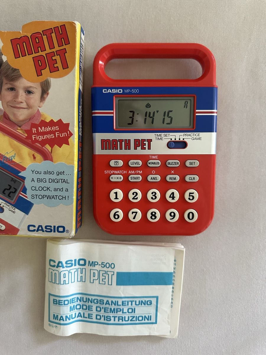 Casio Konsolen: Casio Math Pet MP-500 – Gebraucht aus Boudry von len_2lpk 2