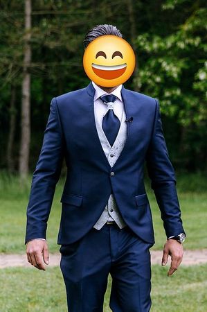 Luxus Hochzeitsanzug Gr.54 Marke: Enzo Romano