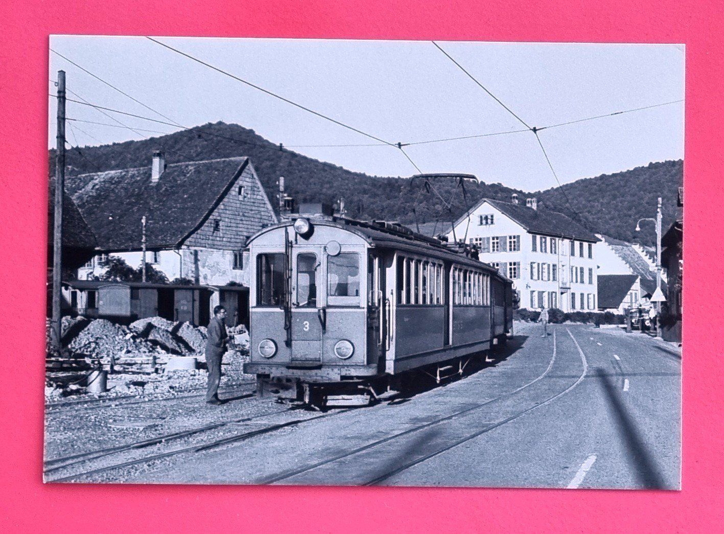 Cartoline postali: Siblingen - Strassenbahn StSS - 1964 – Usato da Rothrist venduto da RROENK