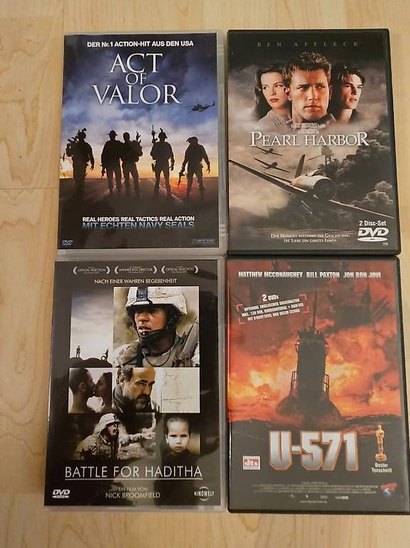 Tutti i DVDs: DVD's Kriegsfilme – Usato da Tägerig venduto da Abendstern75