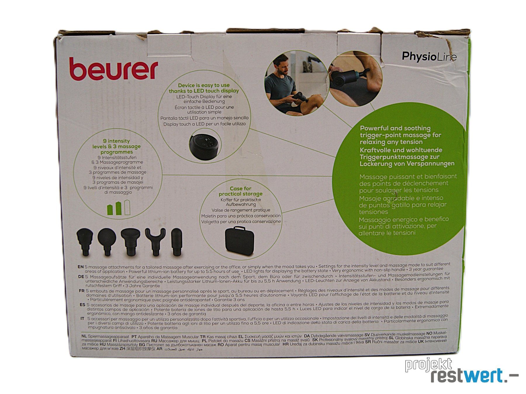 Beurer Dispositivi per massaggi: Muskelmassagegerät von BEURER – Nuovo (secondo la descrizione) da Bülach venduto da restwert_buelach 5