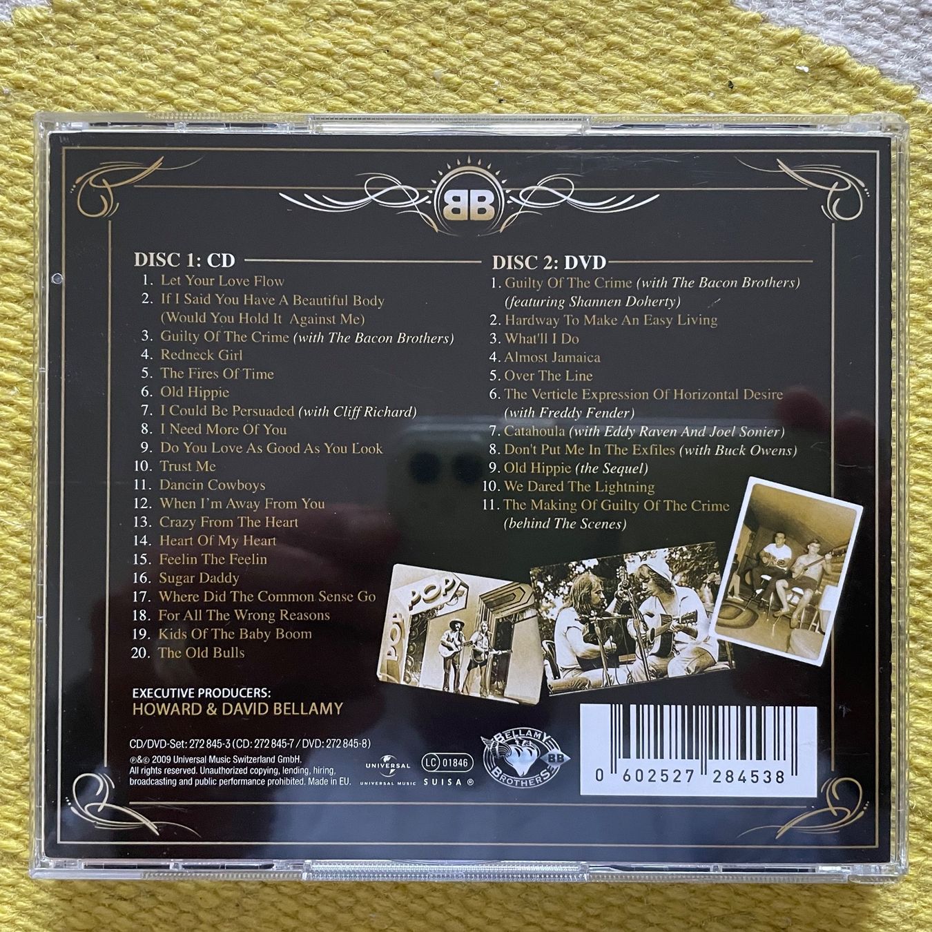 CD: BELLAMY BROTHERS-CD+DVD THE ANTHOLOGY VOL.1 – Usato da Rorschacherberg venduto da CD-Roli 1