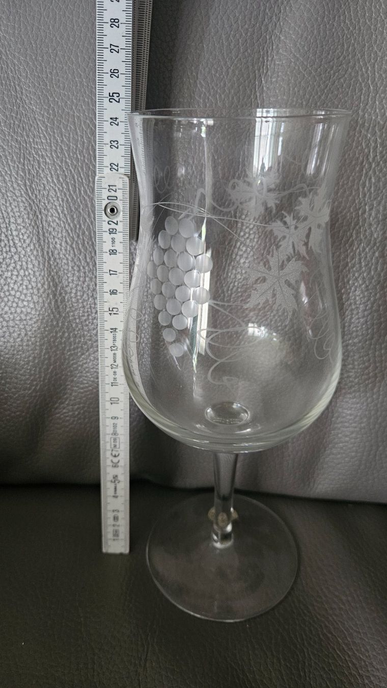 Glasi Hergiswil Bicchieri: Grande bicchiere Hergiswiler Glas – Usato da Melano venduto da H-Sara 1