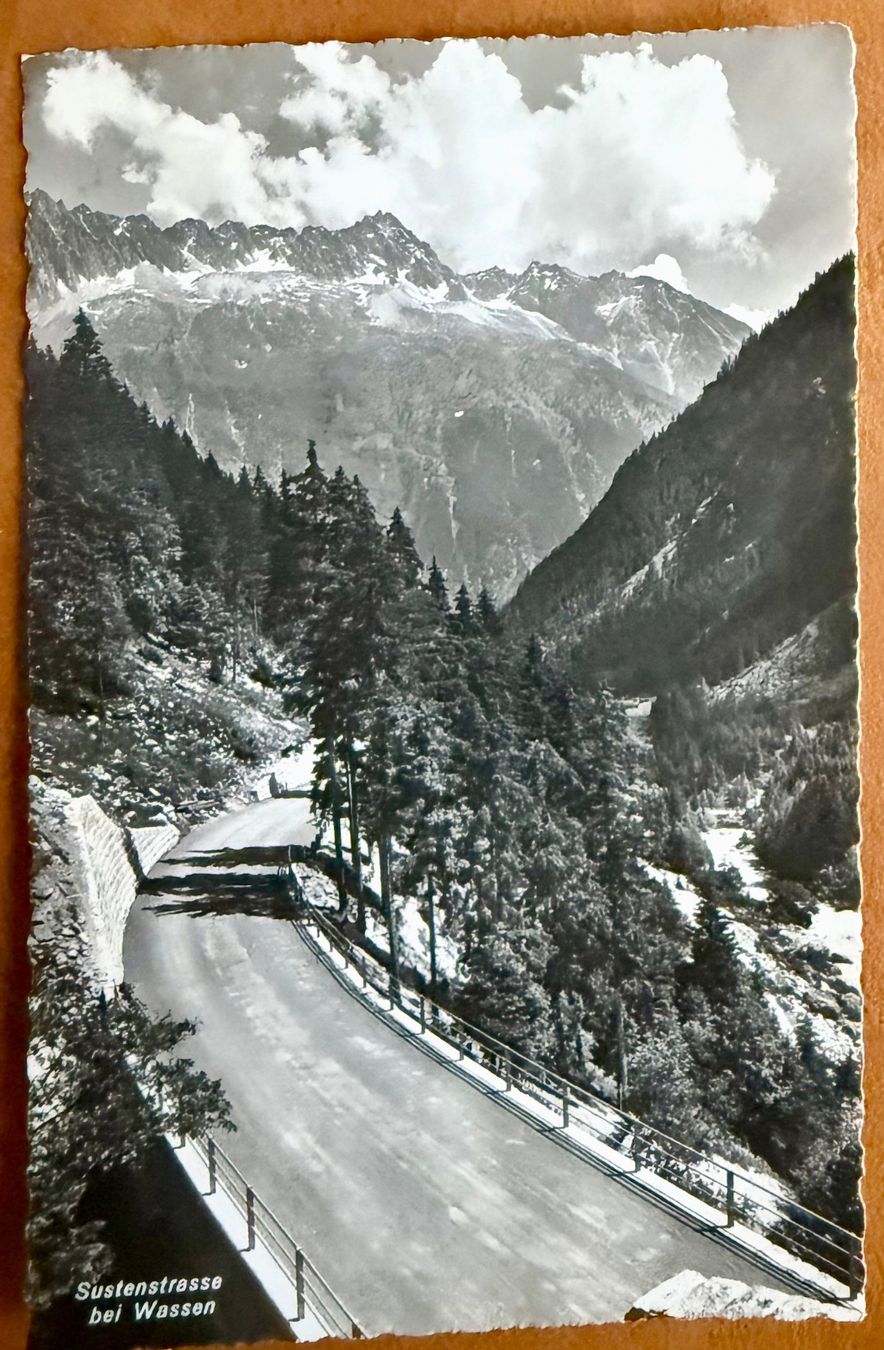 Cartoline postali: Sustenstrasse bei Wassen 1939 – Usato da Lutry venduto da Ediego