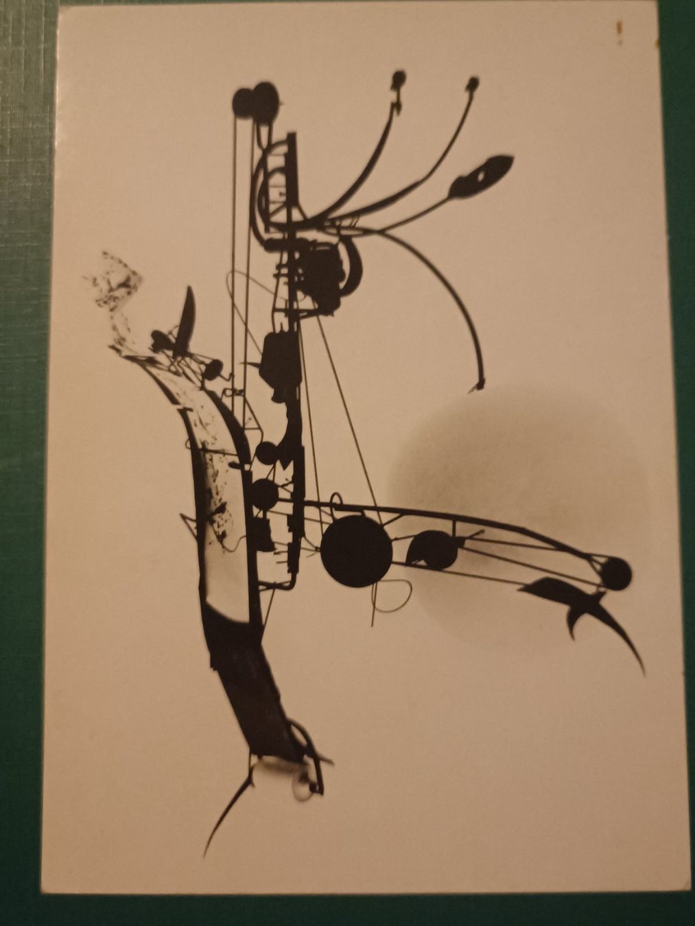 Autografi: Jean Tinguely - Kunst -  handsignierte Kunstkarte – Usato da Menziken venduto da Artographs 1