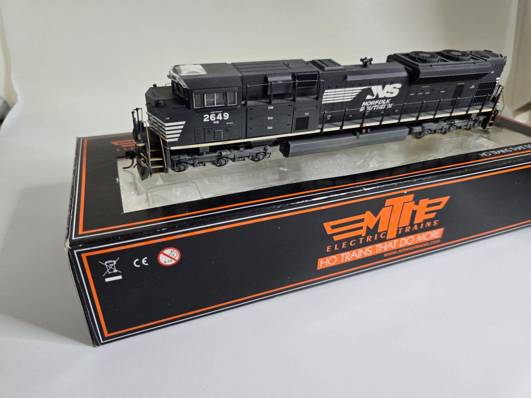 MTH SD70M-2 Norfolk Southern #2649 mit Sound H0 gealtert (Gebraucht) in ...