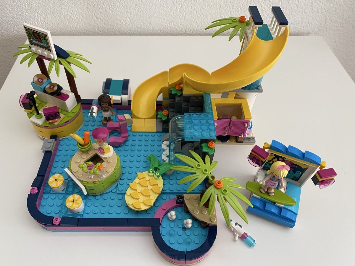 Lego Giocattoli: Lego Friends Andreas Pool-Party 41374 – Usato da Menzingen venduto da Menzingen6313
