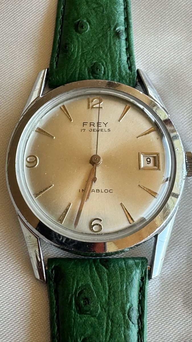 Orologi: Frey Handaufzug Vintage Swiss Made – Usato da Untersiggenthal venduto da TimeandShine 5