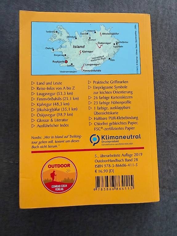 Libri: Outdoor Island Trekking  – Usato da Benken ZH venduto da mar_5d2w 1