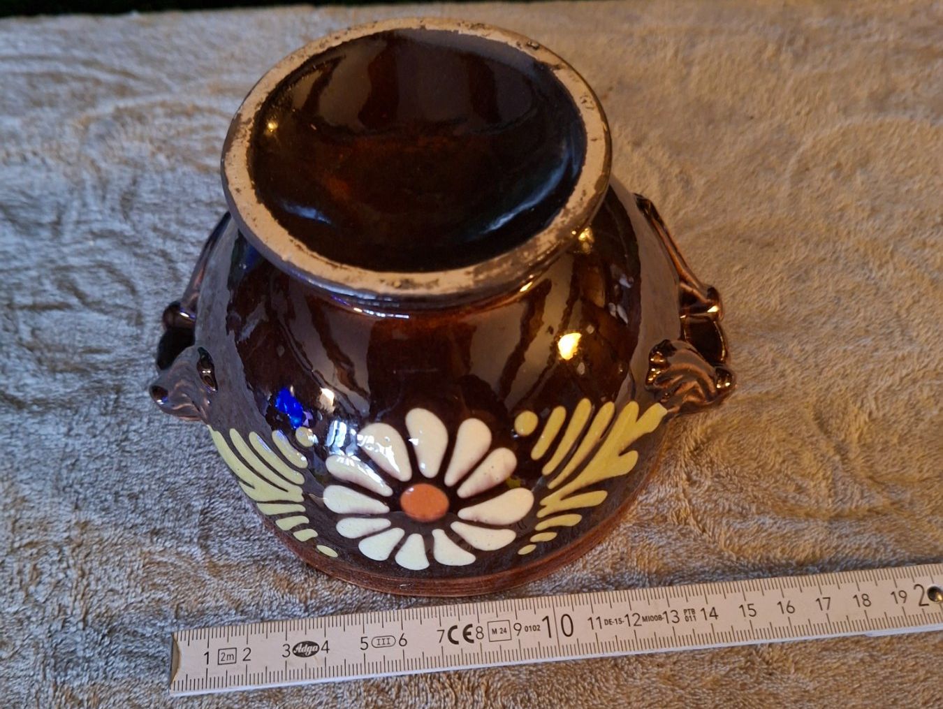 Ciotole: Rustikale Keramik Schale mit Blumen Dekor - Vintage – Nuovo (secondo la descrizione) da Otelfingen venduto da silver-moon 2