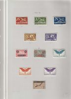 timbre Collection poste aérienne du F3  au F34 SBK 800.--