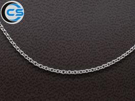 Collier / Ankercollier 18 Karat Weissgold Länge 42cm