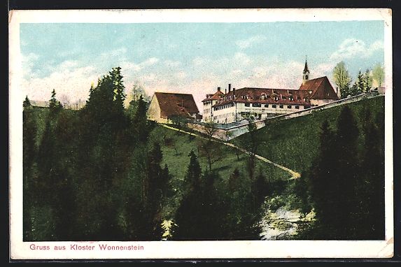 Cartes postales: Schlatt-Haslen, Blick aufs Kloster Wonne – D'occasion à Berlin par bartko-reher