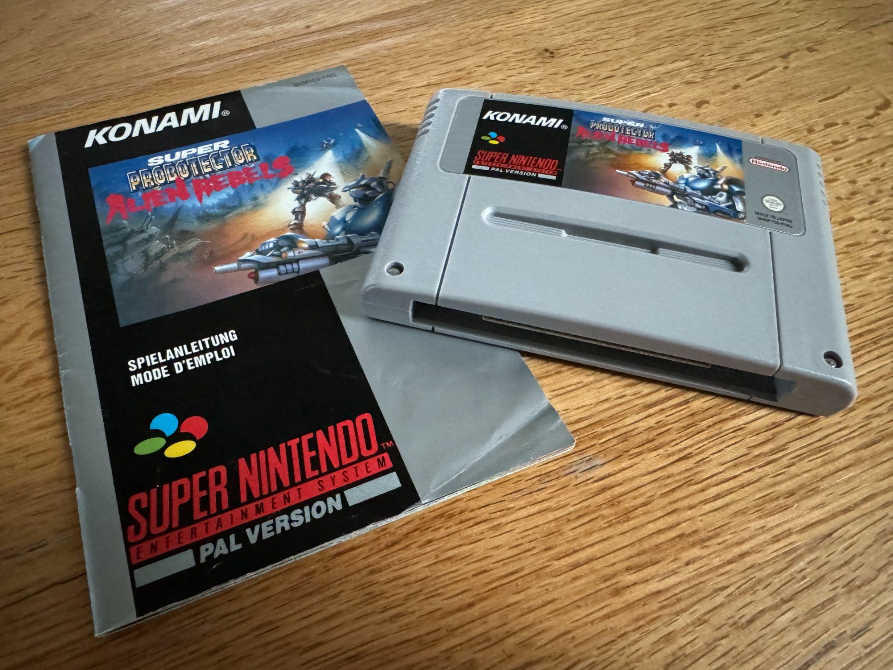 Nintendo Spiele: SNES Super Probotector - Alien Rebels OVP (FRG) – Gebraucht aus Vucherens von  8