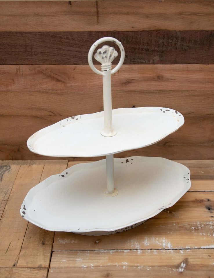 Tutte le decorazioni: Etagere Shabby Chic – Nuovo (secondo la descrizione) da Unterentfelden venduto da mag-images