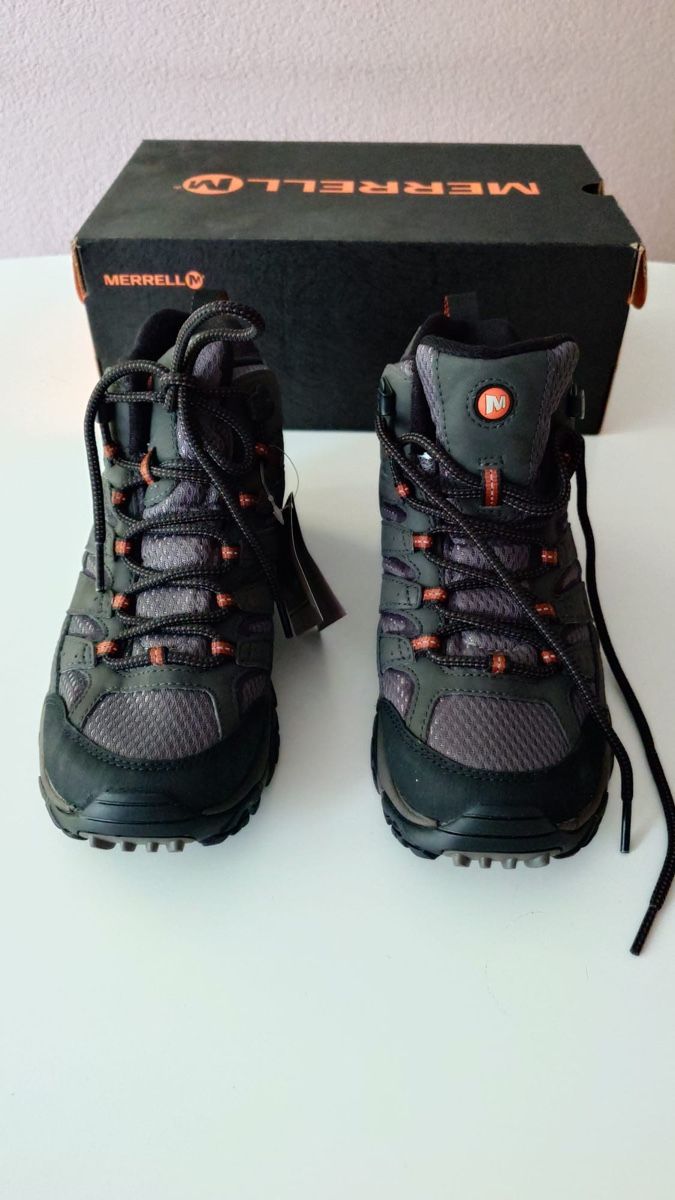 Merrell Damenschuhe: Merrell Wanderschuhe Moab Damen Grös36neu – Neu und originalverpackt aus Riehen von katep75