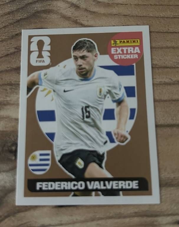 Carte collezionabili: Extra sticker 2026 Federico Valverde bronze  – Usato da Meyrin venduto da ton_p9fm