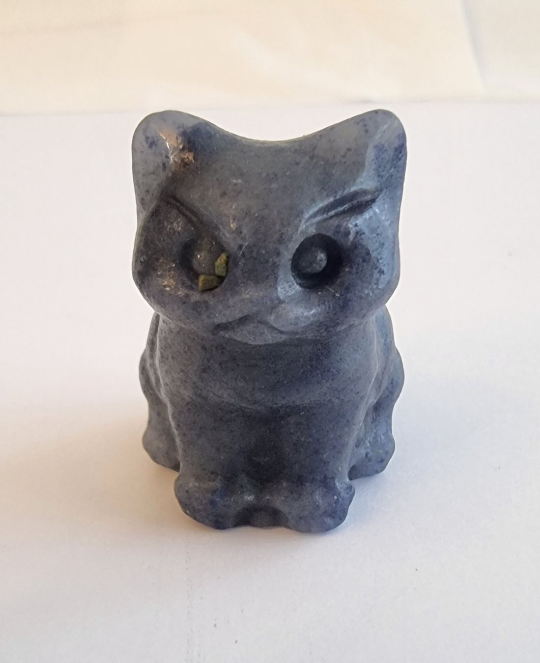 Figuren: Aventurin blau Katze Statue / Figur – Neu und originalverpackt aus Menziken von Mirager