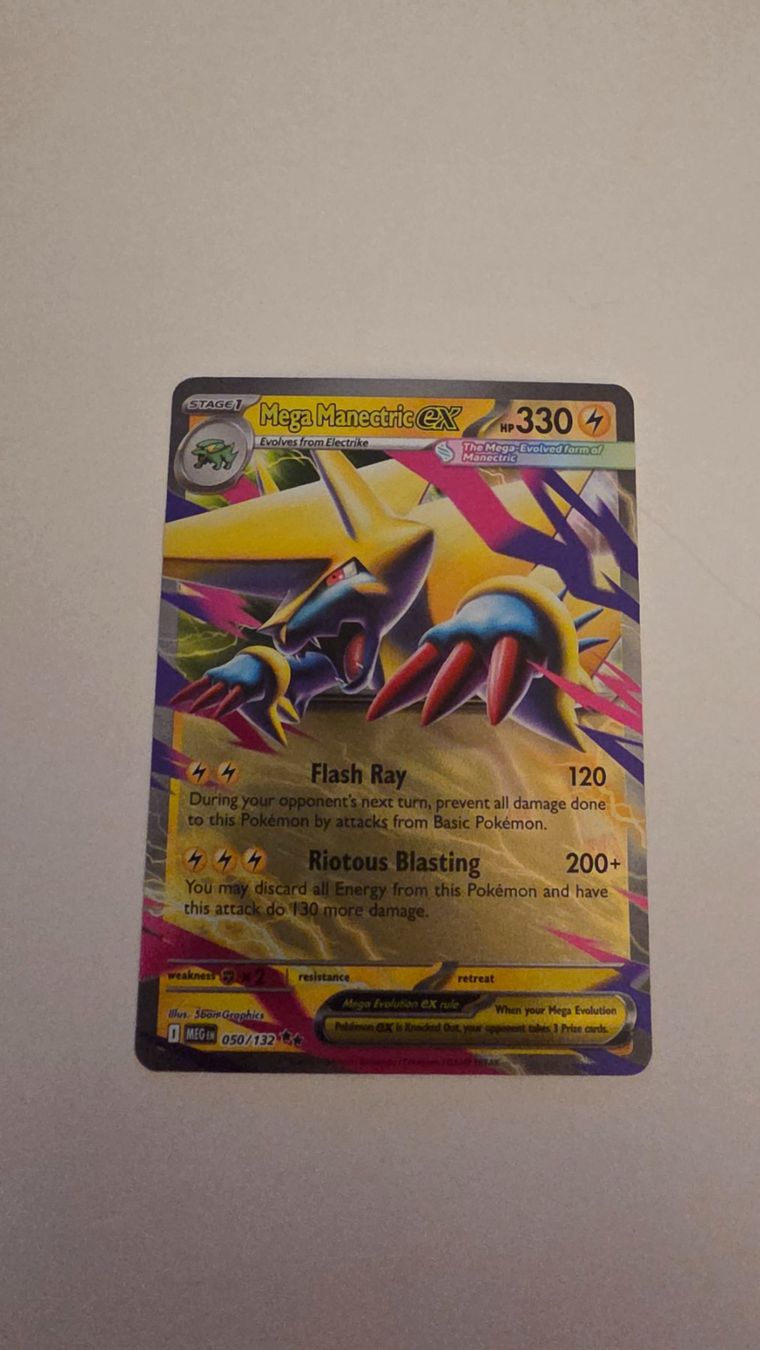 Mega Manectric EX 050/132 EN NM/Mint