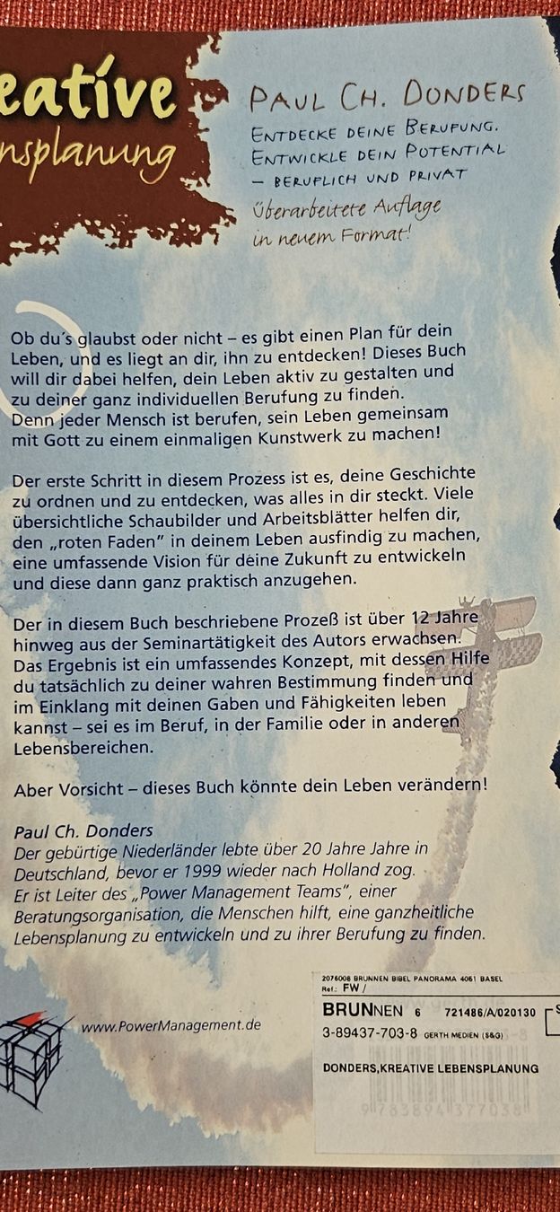 Libri: Kreative Lebensplanung Buch gebraucht – Usato da Basel venduto da Melibu 1