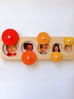 Lovevery Circle of Friends Puzzle Freundeskreis Babbler