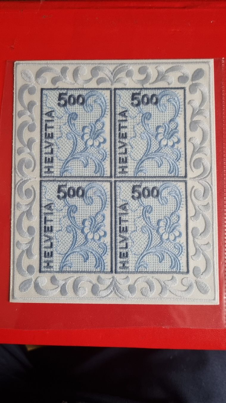 Tutti i francobolli: STICKEREI BLOCK - POSTFRISCH KAT. 150.-  – Nuovo (secondo la descrizione) da Heimenschwand venduto da rog_p7h9