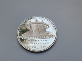 🇸🇲 San Marino 500 lire 1982 Silver  11g UNC