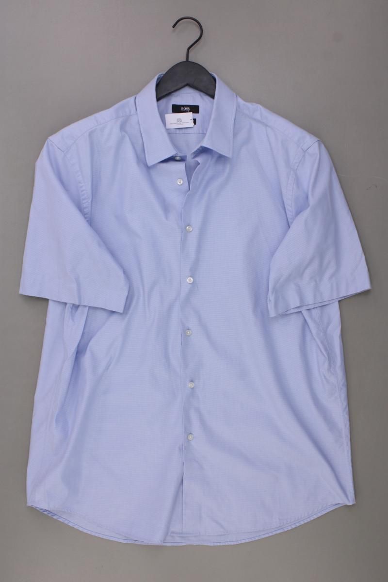 Camicie: BOSS by Hugo Boss Kurzarmhemd blau – Usato da Neustadt an der Waldnaab venduto da SecondLifeFashion