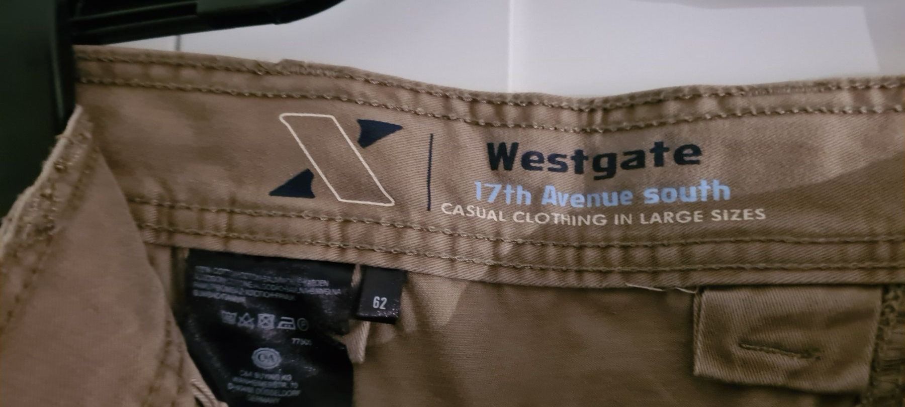 C&A Hosen: Coole 7/8 Herren Cargo-Hose Gr. 62, BigSize, "Westgate..." – Neu (gemäss Beschreibung) aus Münchenbuchsee von babilibern 4