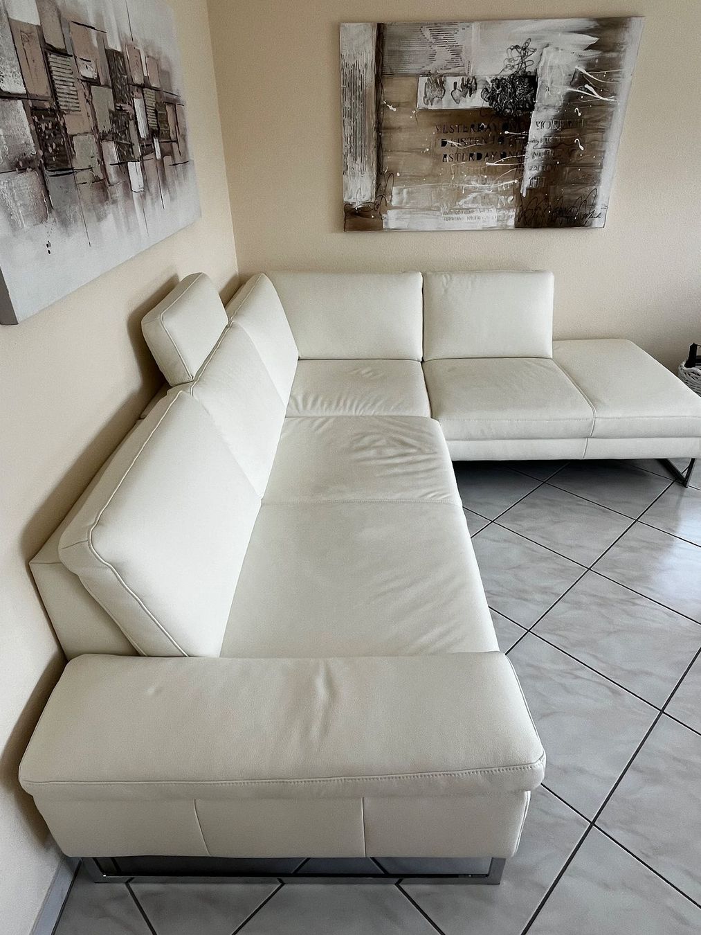 Sofas: Polstergruppe echt Leder – D'occasion à Gossau SG par jjb01 4