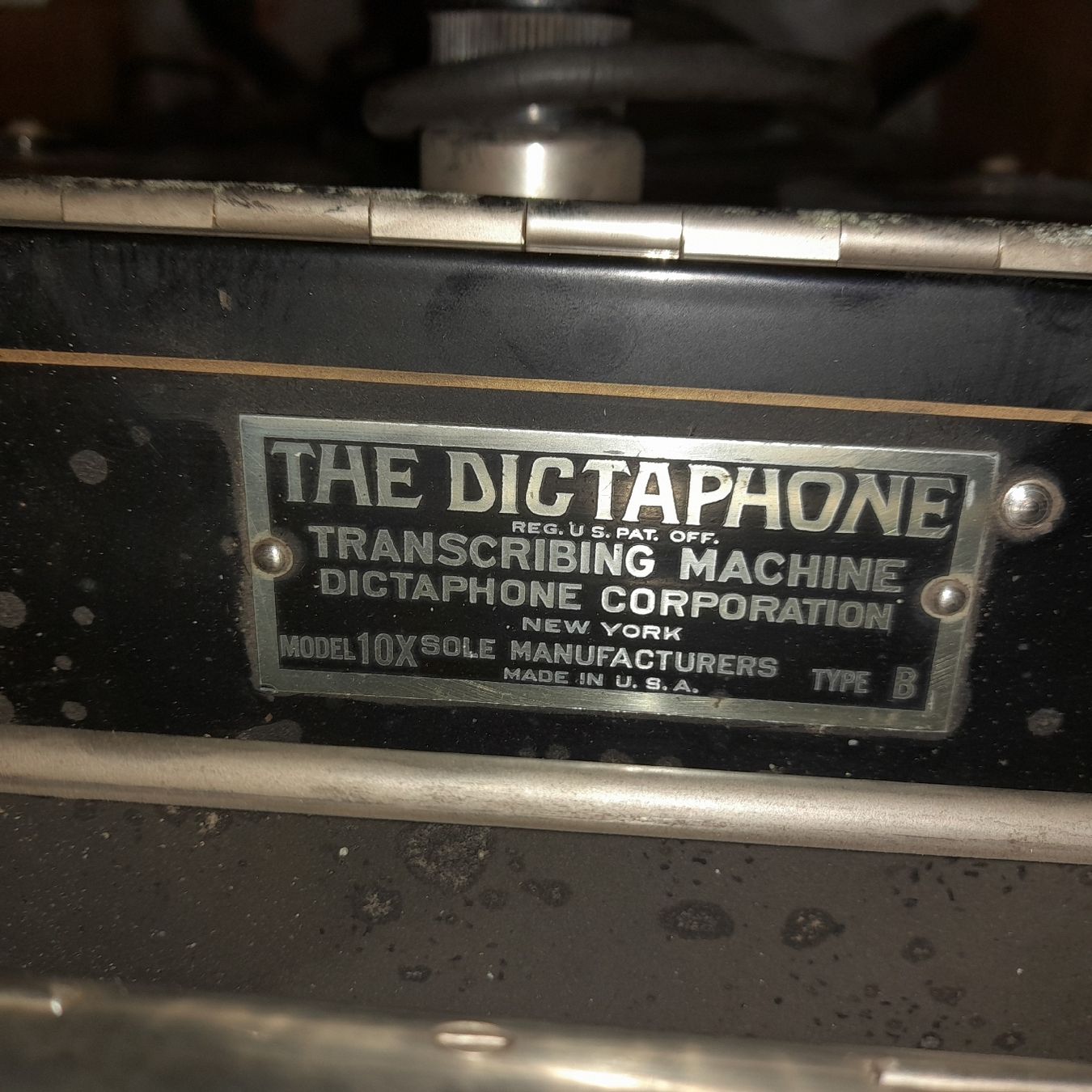 Tutte le macchine: Antike Dictaphone ca 1910 – Difettoso da Luzern venduto da steuereinheit 6