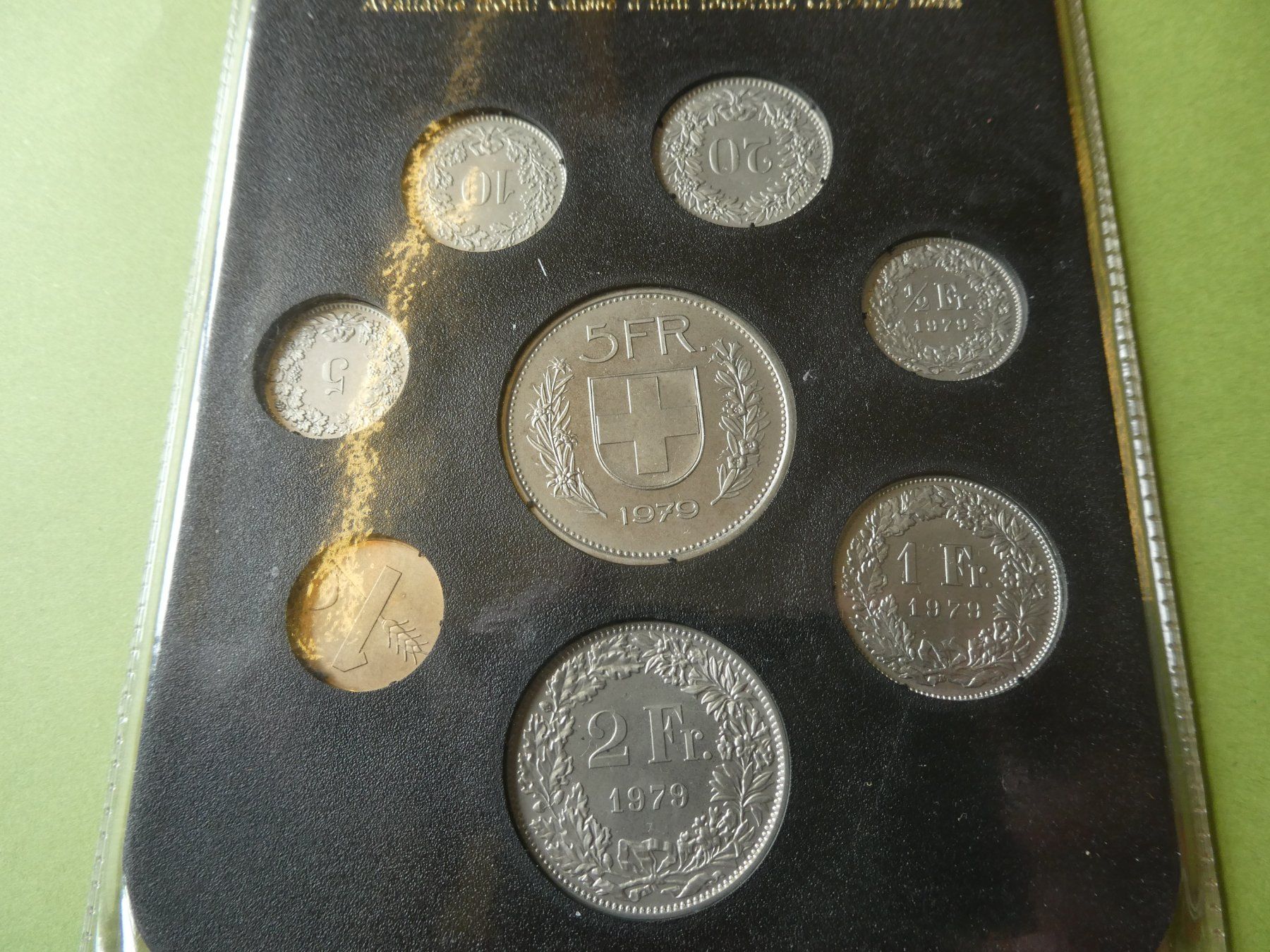 Toutes les monnaies: Schweiz 1979, Münzsatz unz – Neuf (Voir description) à Hinterforst par Rohusri 1