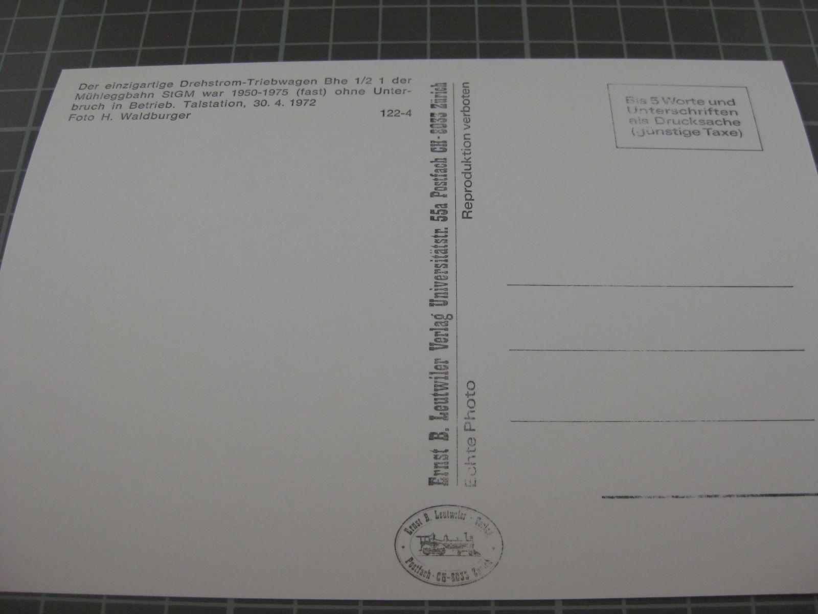 Cartoline postali: AK St. Gallen mit Bahn – Nuovo (secondo la descrizione) da Malters venduto da Marosko 1