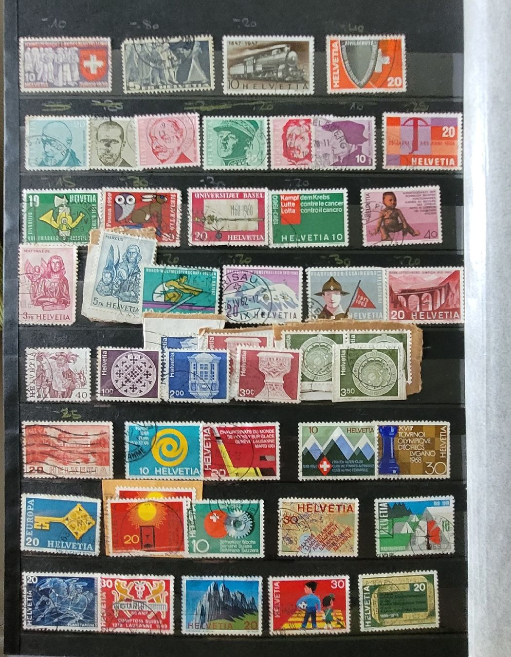 Alle Briefmarken: Briefmarken – Gebraucht aus Seewil von Seller512