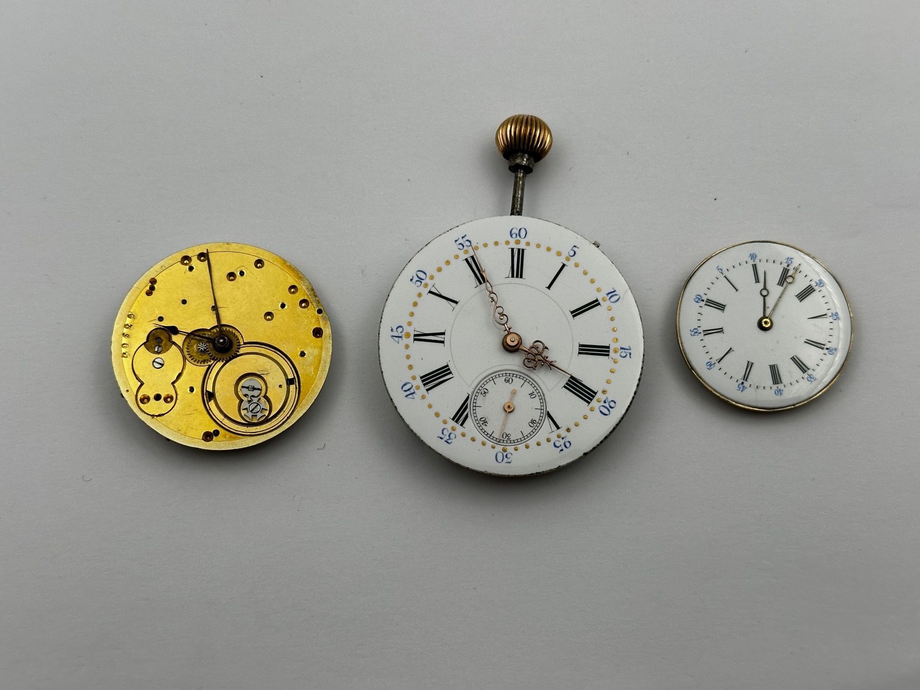 Orologi: 3 Taschenuhr Werke – Usato da Brüttisellen venduto da AlphaOmega05 1