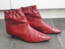 Lack Stiefeletten von Zara, Gr. 37