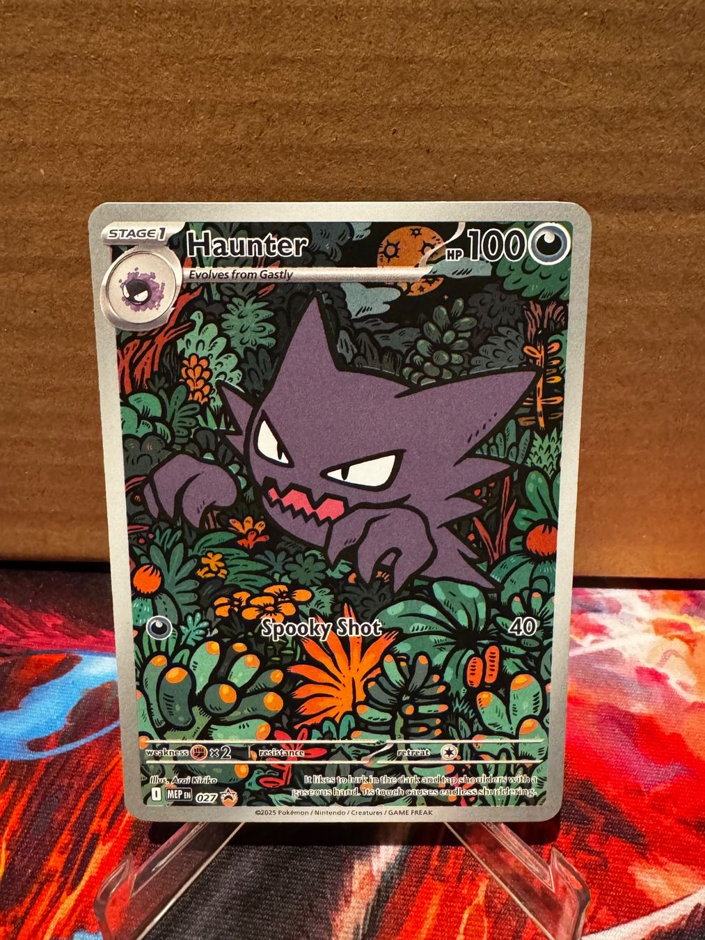 Pokémon Sammelbilder & Trading cards: Pokémon Haunter AR 027 Mega Evolution EN – Gebraucht aus Männedorf von bir_gt85