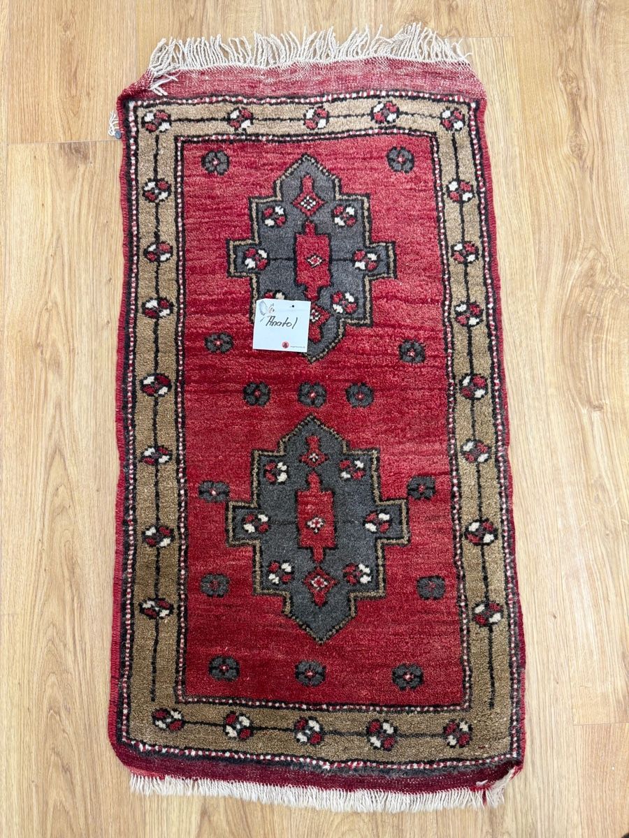 Teppiche: Anatolischer Teppich, Läufer, Rot, ca. 54x108 cm – Gebraucht aus Schaffhausen von stregina